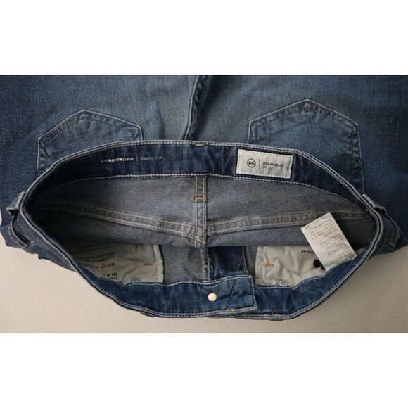 AG HYI1575 Women Sz 26 Catskills Blue Ex-Boyfriend Slouchy Slim Denim Jeans - Picture 9 of 12